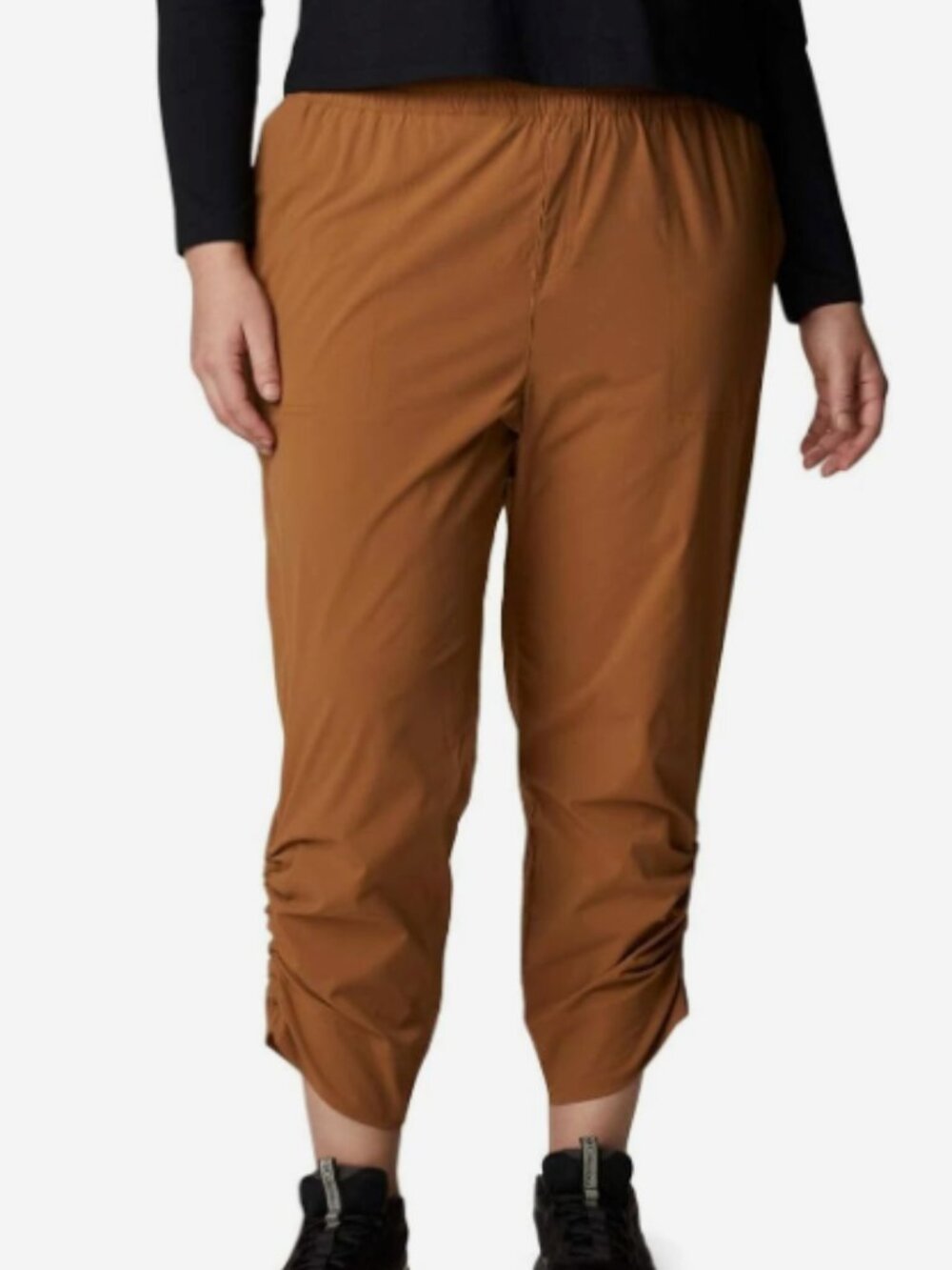 Columbia Omni-Shade Women's Hiking Jogger Pants XL Outdoor UPF Trail Brown NWT